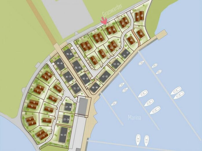 Lage vom Haus "Gras"