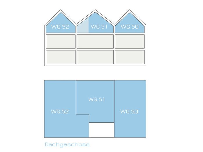 Lage der Wohnung "51"