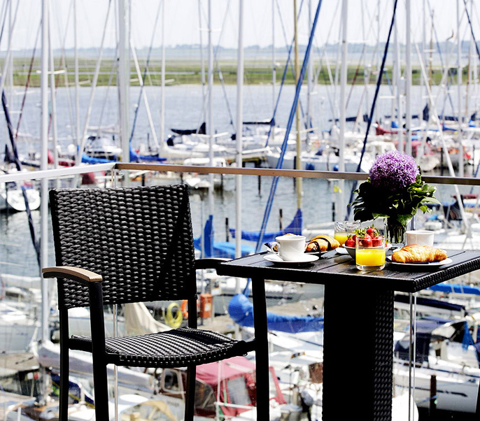 Ausblick der Ferienwohnung "Meerblick" in Heiligenhafen